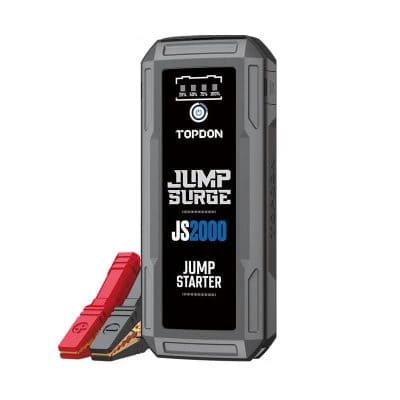 Ultra-Powerful 2000A/1200A 12V Car Jump Starter & Power Bank with LED Flashlight