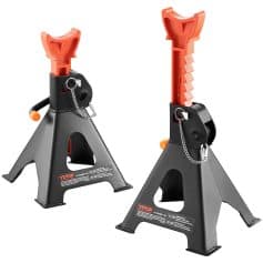 Alternative view of Heavy-Duty Double Locking Jack Stands 3/6 Ton Capacity
