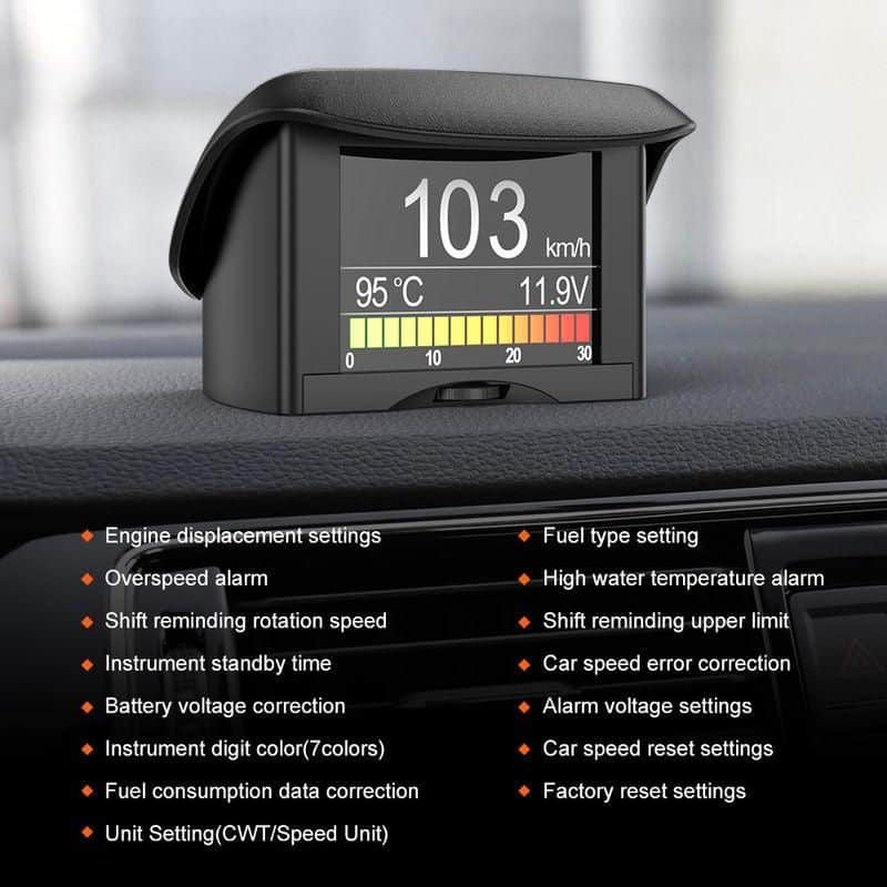 Universal OBD2 Digital Car Computer Meter - Image 2