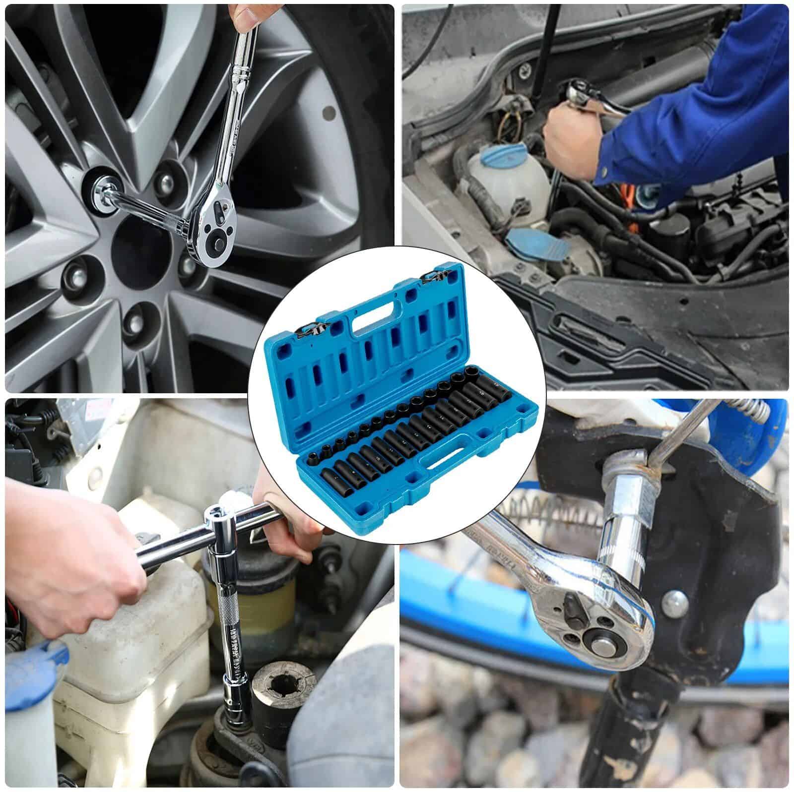 3/8" Drive Impact Socket Set for Trucks & RVs - Image 4