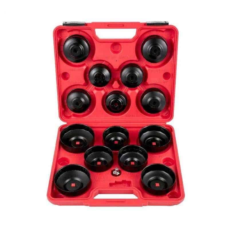 14 Piece Low Profile Oil Filter Socket Set - Image 8