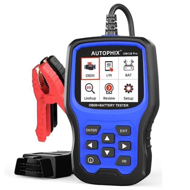 Pro 2-in-1 OBD2 Scanner and Battery Tester for Enhanced Vehicle Diagnostics