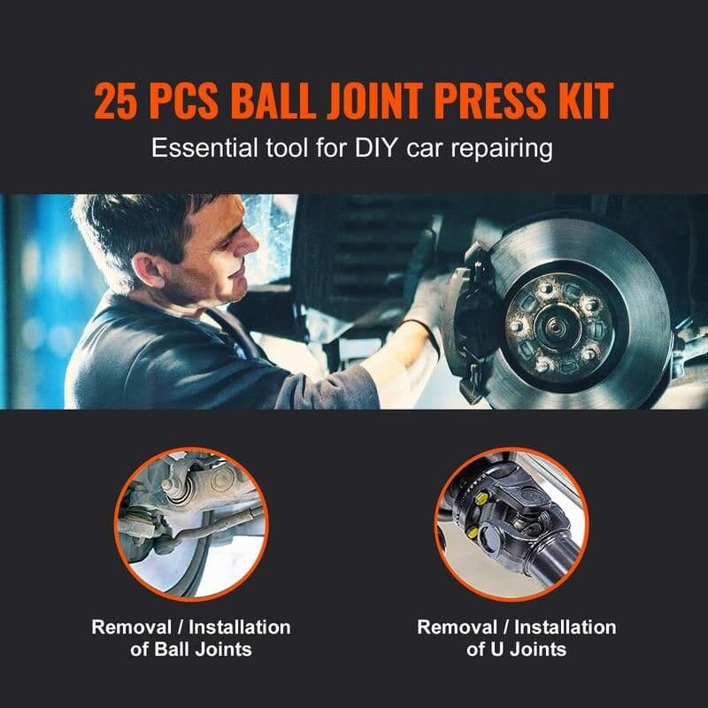 Ultimate 25 PCS Ball Joint Press Kit - Image 3