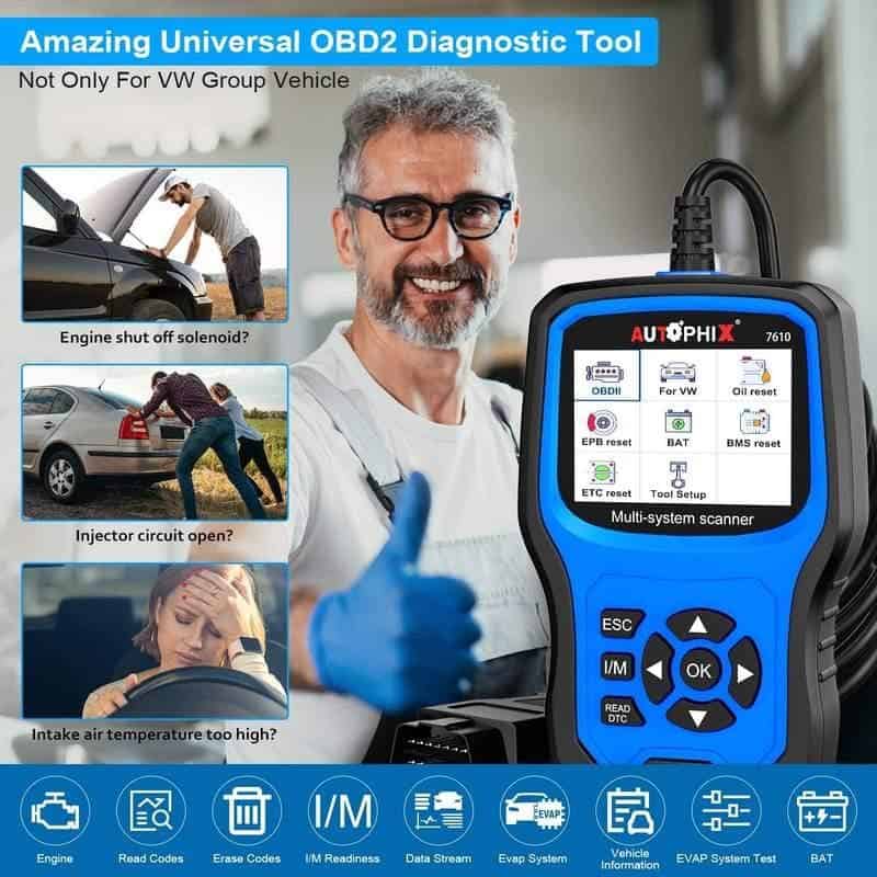 OBD2 Full System Diagnostic Scanner for Volkswagen Group Vehicles - Image 8