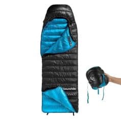 Ultra-Light Goose Down Winter Sleeping Bag for Hiking and Camping