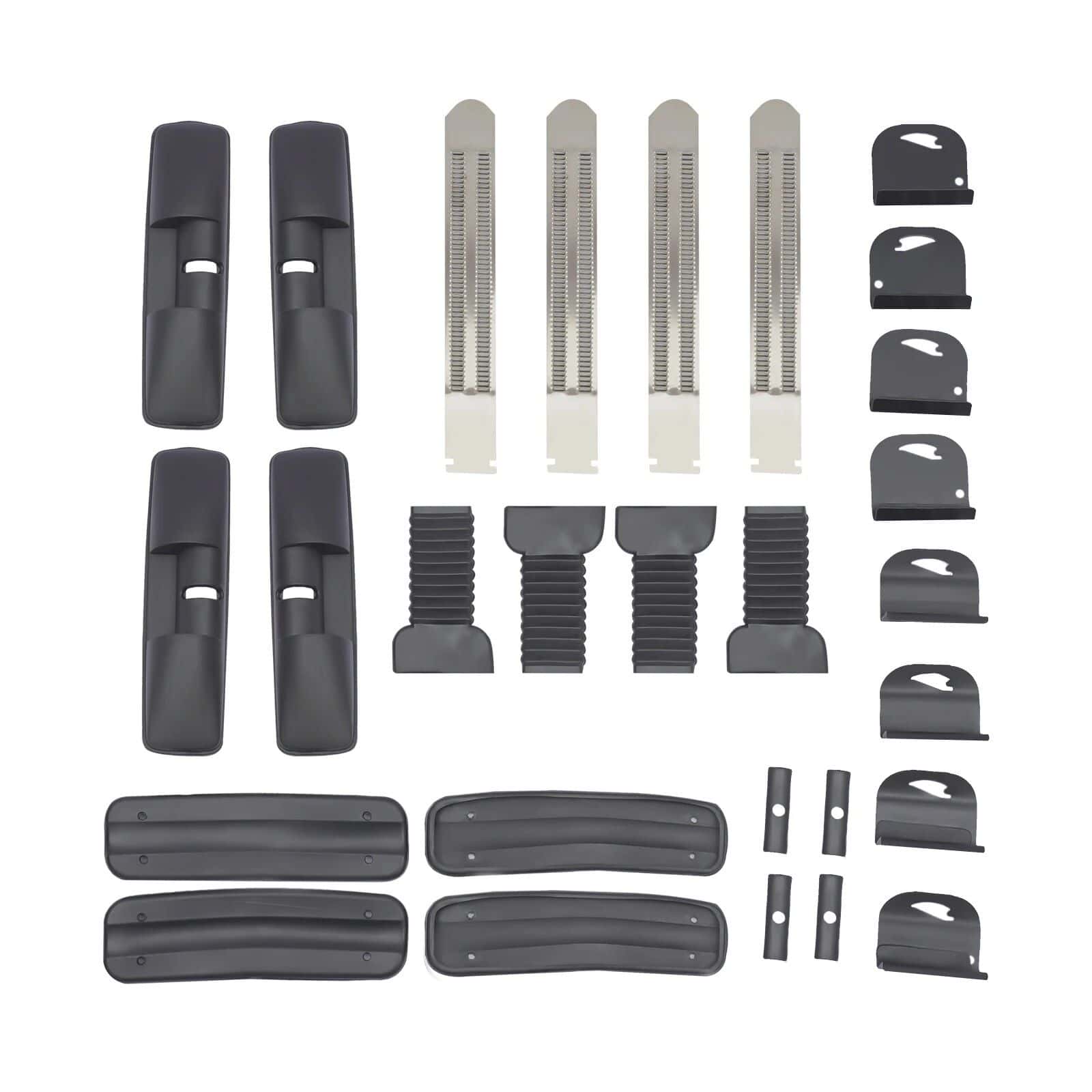 Universal Aluminum Black Roof Rack for Honda Civic 2006-2020 - Image 5