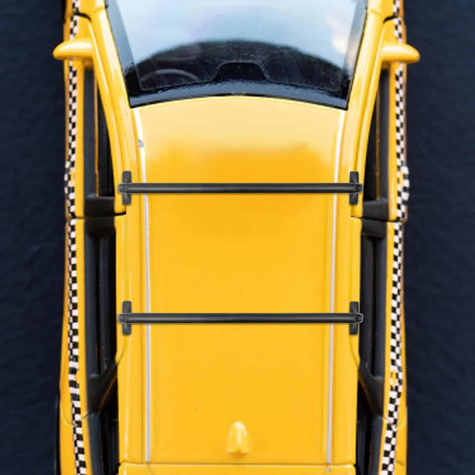 Universal Aluminum Black Roof Rack for Honda Civic 2006-2020 - Image 4