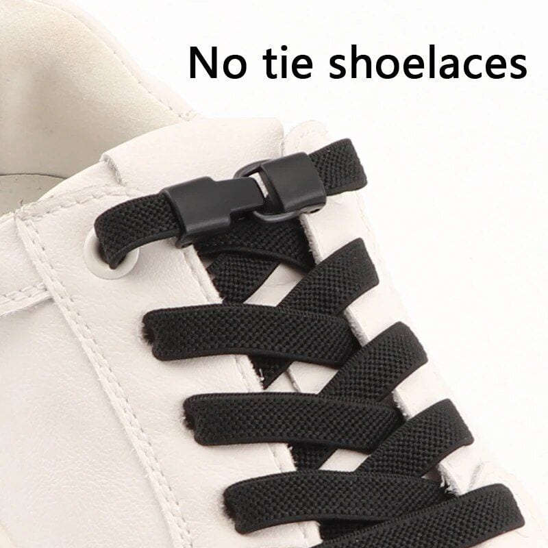 Hook Lock No Tie Shoelaces - Elastic Laces for Sneakers - Image 4