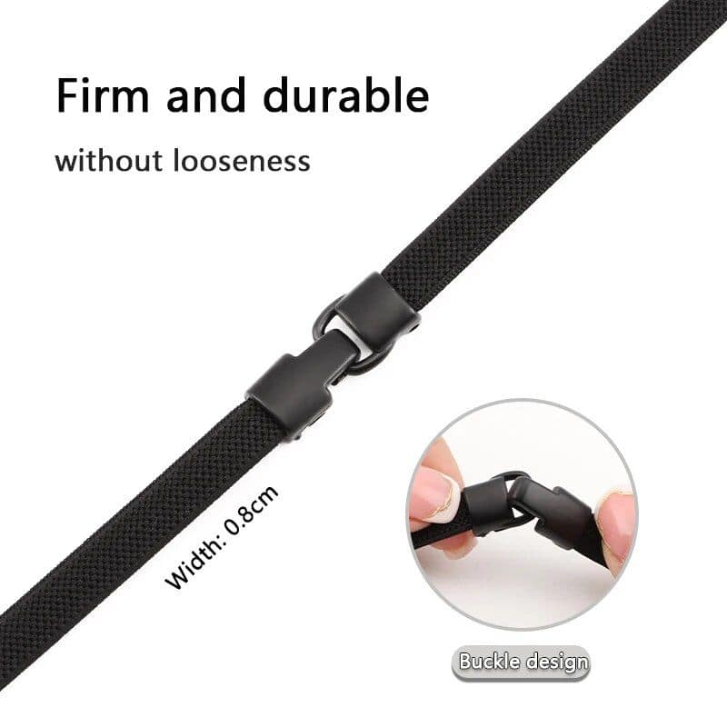 Hook Lock No Tie Shoelaces - Elastic Laces for Sneakers - Image 5