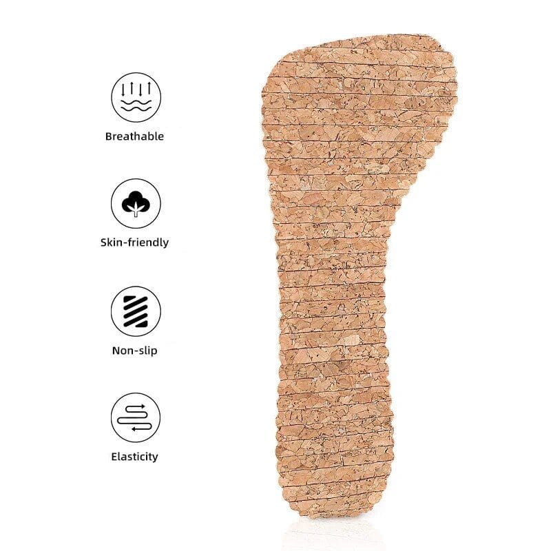 Cork Non-slip Shoe Pads: Ultimate Comfort for Women's Sandals and High Heels - Image 3