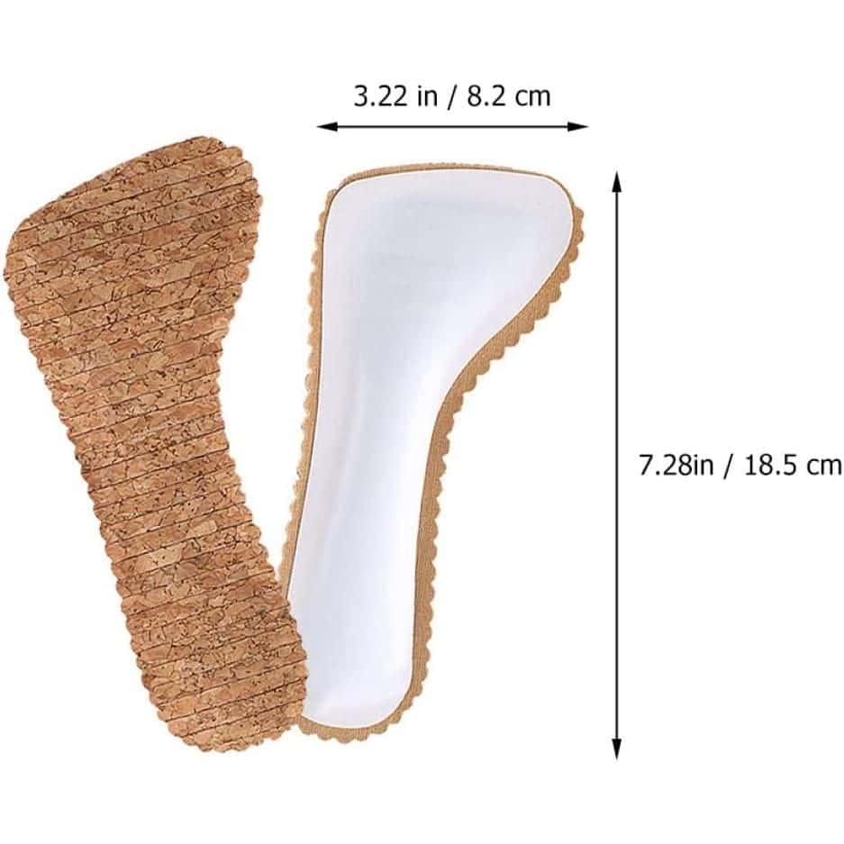 Cork Non-slip Shoe Pads: Ultimate Comfort for Women's Sandals and High Heels - Image 9