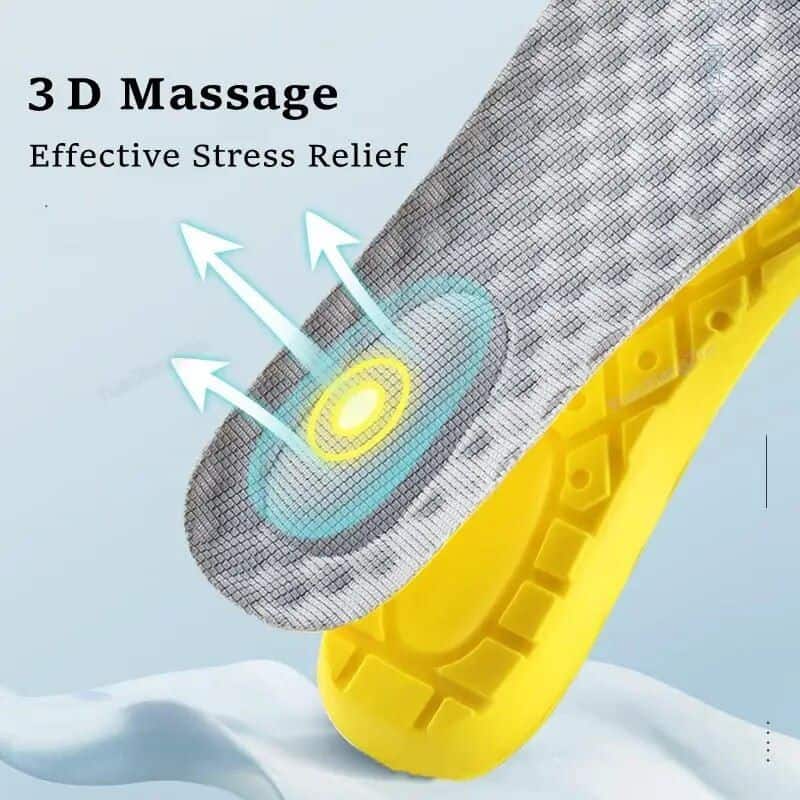 Comfort Latex Insoles for Enhanced Athletic & Daily Comfort - Image 4