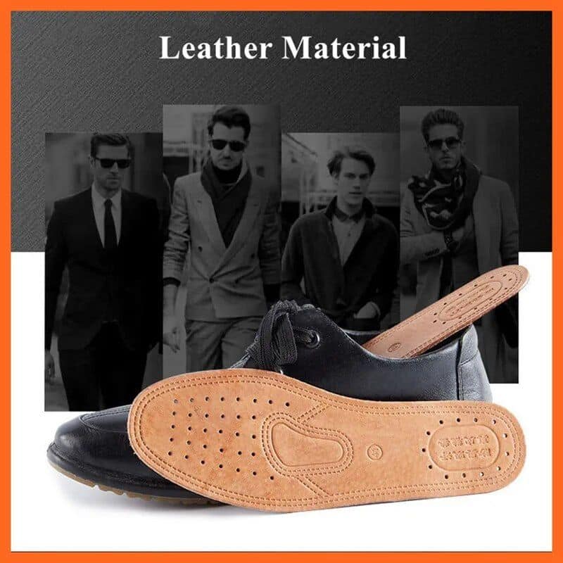 Comfort Cowhide Leather Insoles - Image 5