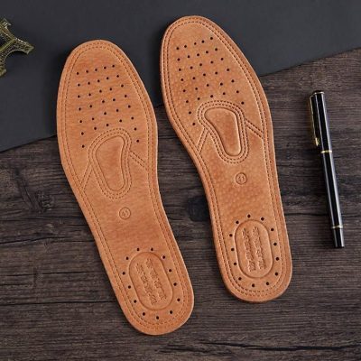 Comfort Cowhide Leather Insoles