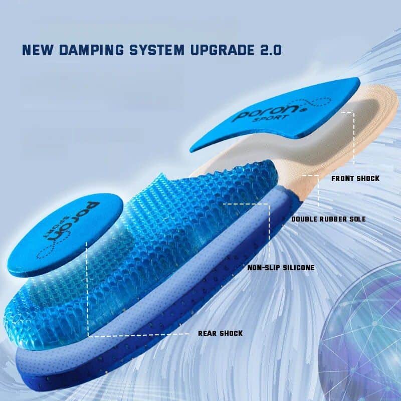 Unisex Arch Support Orthopedic Running Insoles - Image 4