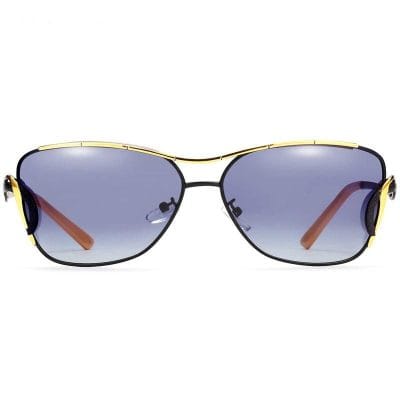 Luxurious Oversized Polarized Sunglasses with Gradient Lens