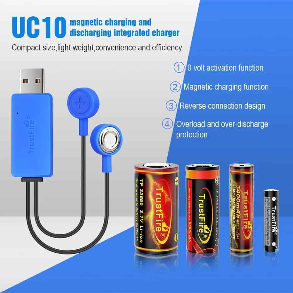 Universal Magnetic USB Battery Charger with Power Bank Function - Image 4