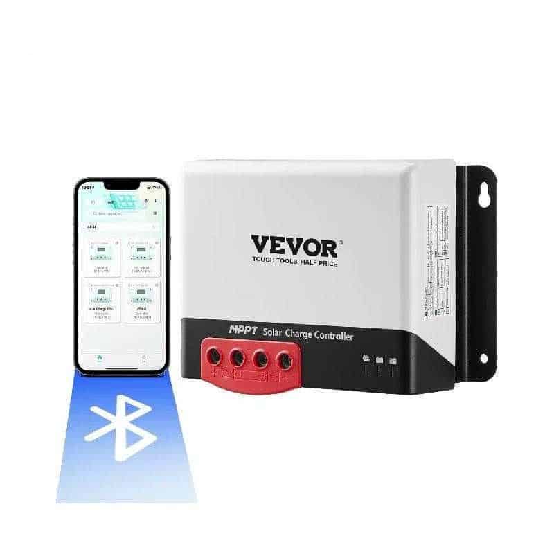 High-Efficiency MPPT Solar Charge Controller with Bluetooth