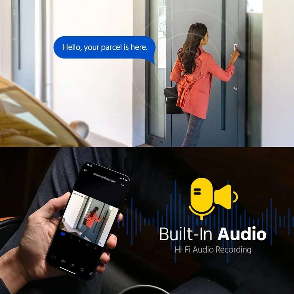 5MP HD PoE Security Camera with Audio & Night Vision - Image 4