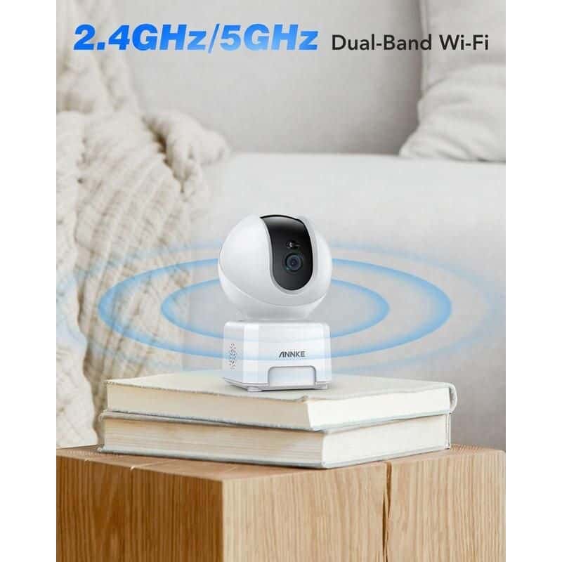 4MP High-Definition WiFi Smart Indoor Camera with Human Sound Detection and Alexa Compatibility - Image 3