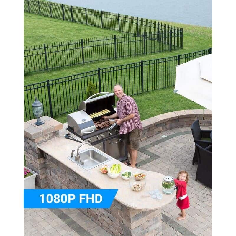 1080P HD Night Vision PTZ Bullet Security Camera - Image 4