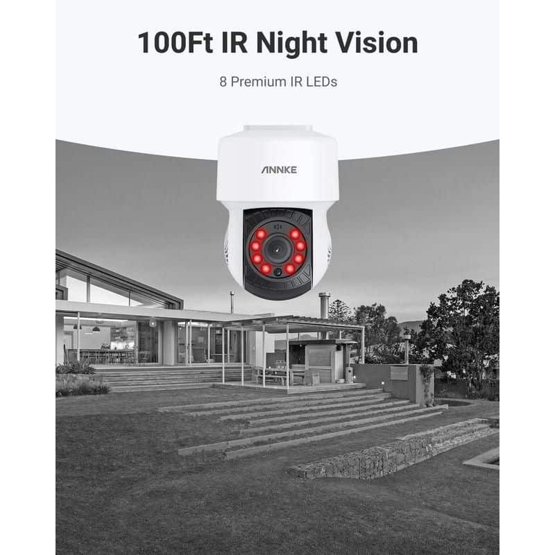 1080P HD Night Vision PTZ Bullet Security Camera - Image 5