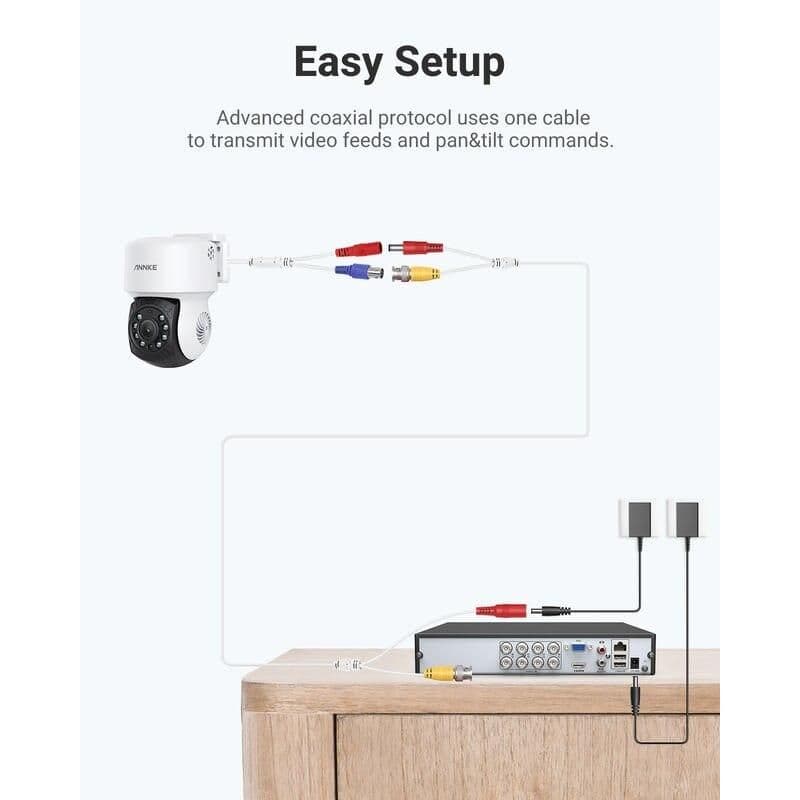 1080P HD Night Vision PTZ Bullet Security Camera - Image 7