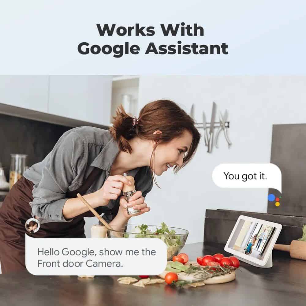 2K 4MP Pan & Tilt WiFi Indoor Camera with 2-Way Audio and AI Detection - Image 7