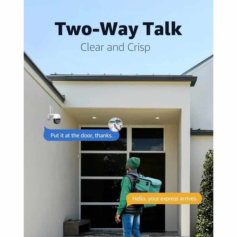 4MP High-Definition WiFi Security Camera with Color Night Vision & Motion Detection - Image 6