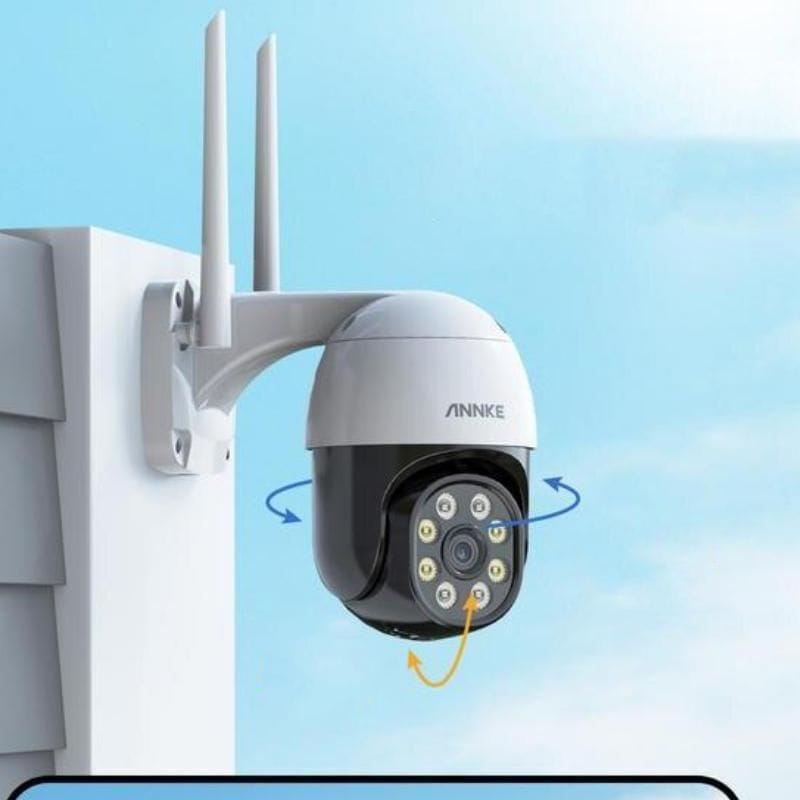 4MP High-Definition WiFi Security Camera with Color Night Vision & Motion Detection