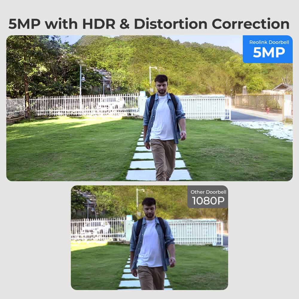 Smart Video Doorbell with Chime, WiFi & PoE, Human Detection, Works with Alexa & Google Assistant - Image 11