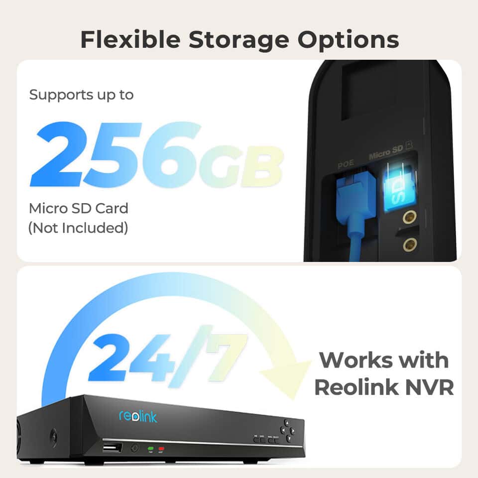 Smart Video Doorbell with Chime, WiFi & PoE, Human Detection, Works with Alexa & Google Assistant - Image 3