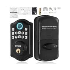 Alternative view of Keyless Entry Fingerprint Smart Door Lock with Keypad and Keys