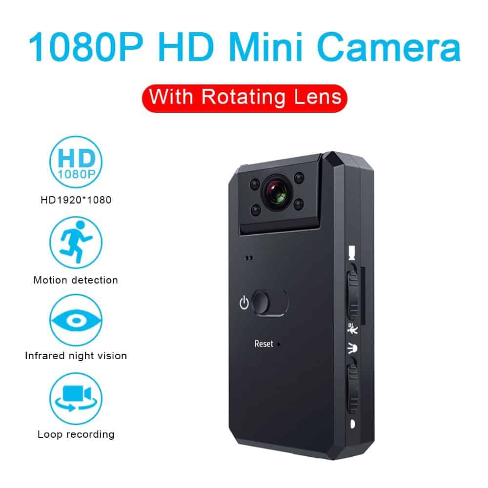 1080P Mini Camcorder with Night Vision and Motion Detection - Image 2