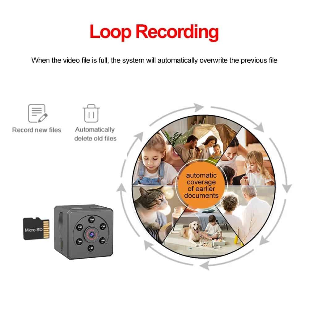 Compact HD 1080P Mini Camera with Night Vision and Motion Detection - Image 5