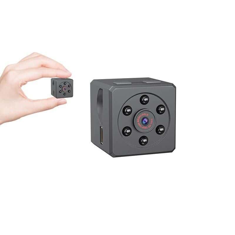 Compact HD 1080P Mini Camera with Night Vision and Motion Detection