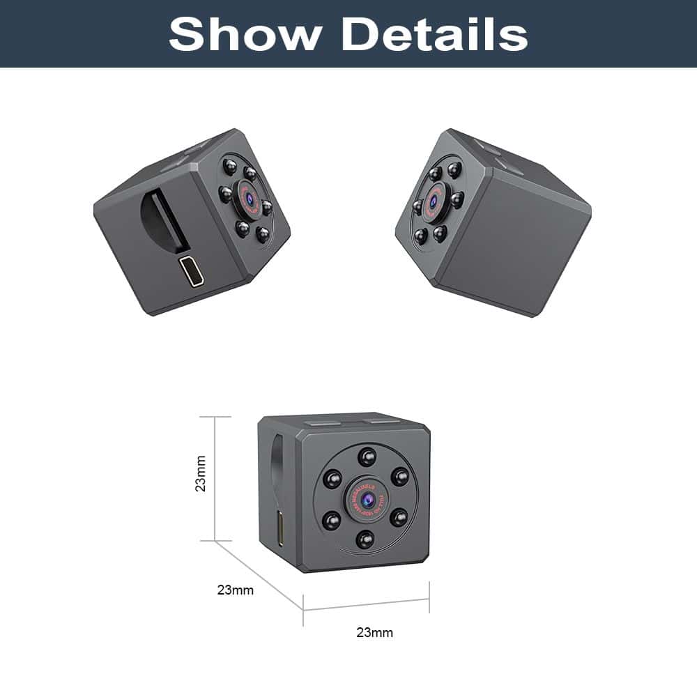 Compact HD 1080P Mini Camera with Night Vision and Motion Detection - Image 6