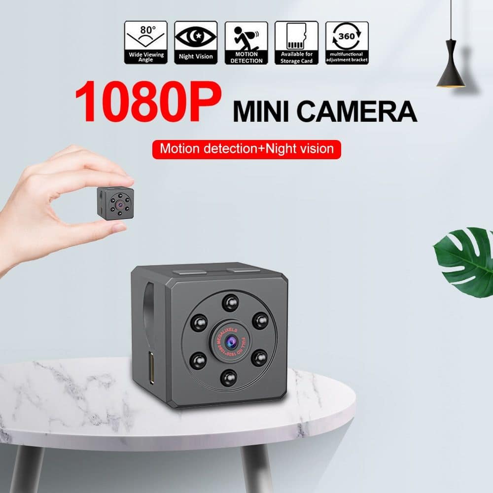 Compact HD 1080P Mini Camera with Night Vision and Motion Detection - Image 2