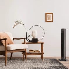 Alternative view of Efficient 40" Oscillating Tower Fan with Remote