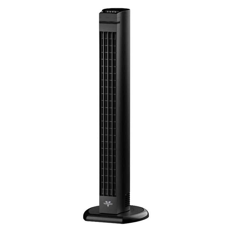 Efficient 40" Oscillating Tower Fan with Remote