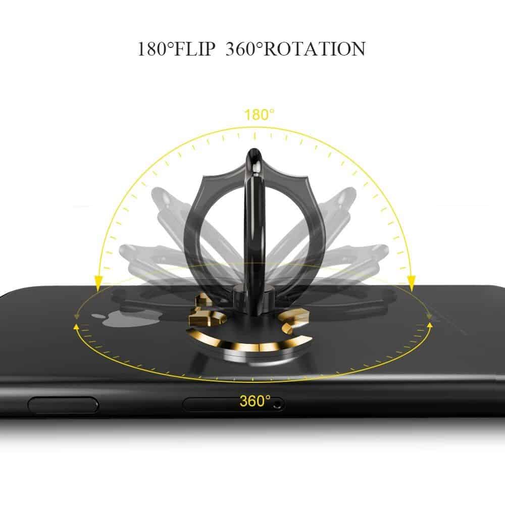 Luxury Bat Finger Ring Phone Holder & Stand - Image 3