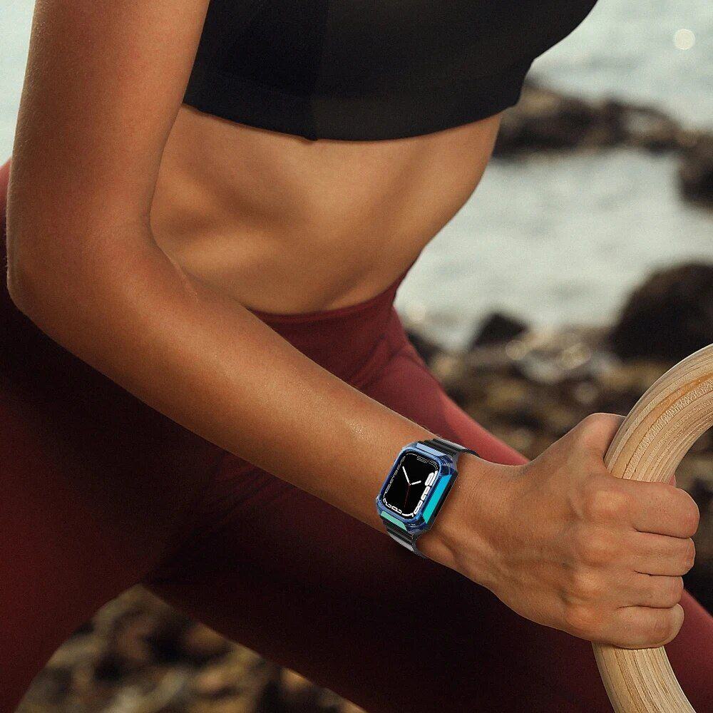 Universal TPU Case & Strap for Apple Watch - Image 4