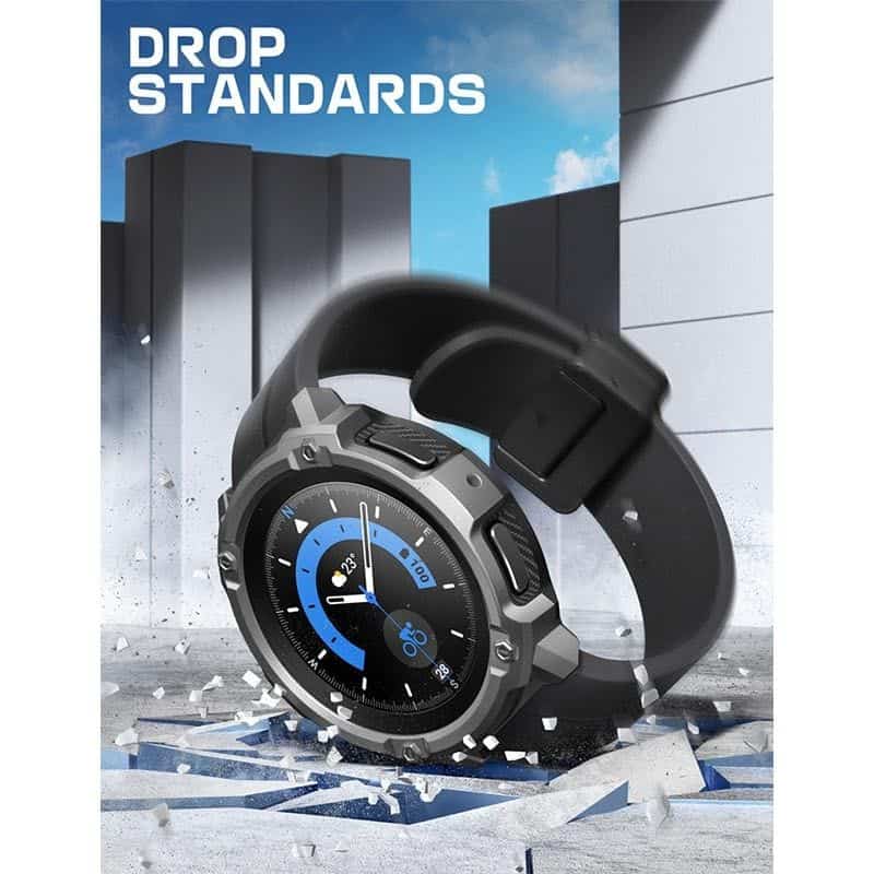 Rugged Protective Case with Screen Protectors for Samsung Galaxy Watch 5 Pro - Image 3