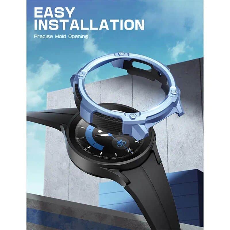 Rugged Protective Case with Screen Protectors for Samsung Galaxy Watch 5 Pro - Image 6