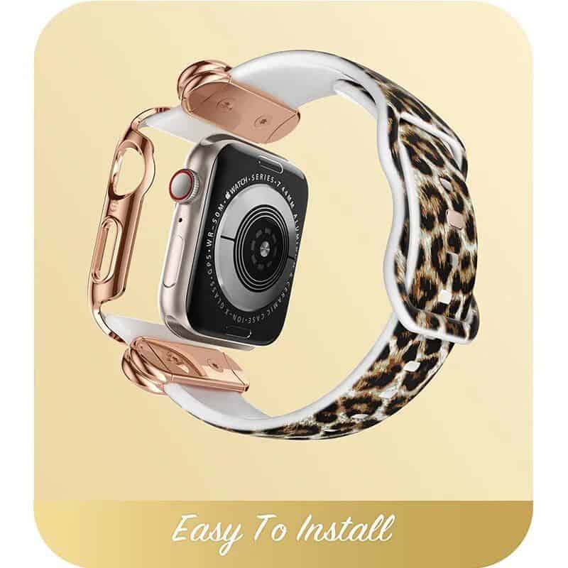 Stylish Protective Case with Adjustable Strap for Apple Watch 7/6/SE/5/4 (40/41mm) - Image 7