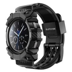 Galaxy Watch 4 Classic 46mm Rugged Case with Strap Bands