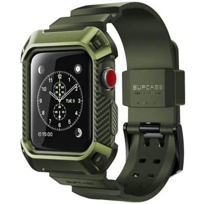 Rugged Protective Case with Strap for Apple Watch 38mm