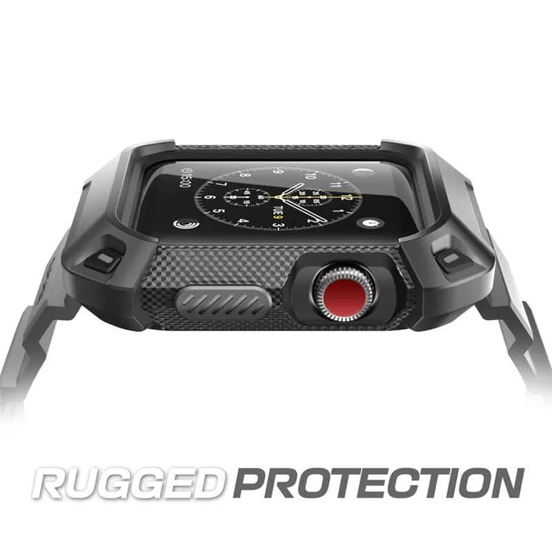 Rugged Protective Case with Strap for Apple Watch 38mm - Image 3
