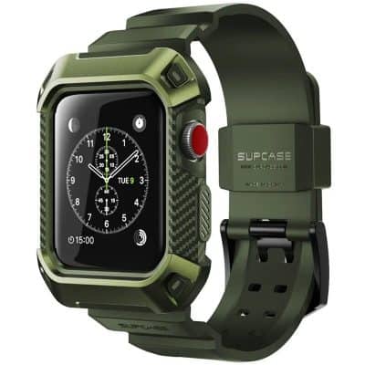 Alternative view of Rugged Protective Case with Strap for Apple Watch 38mm