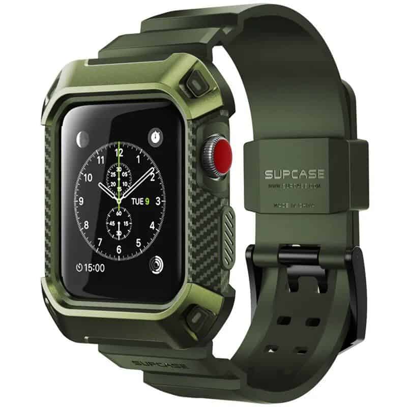 Rugged Protective Case with Strap for Apple Watch 38mm - Image 2